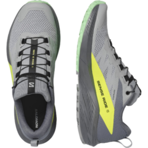 Salomon Sense Ride 5 Trail Running Shoes Mens | Gray | 11.5 | Christy Sports