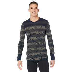 Smartwool Intraknit(TM) Thermal Merino Base Layer Crew Top Mens | Multi Blue | Small | Christy Sports