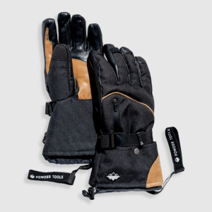 Powder Tools Avalanche Leather Ski Glove | Multi Black | Small | Christy Sports