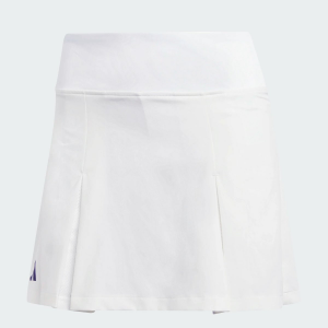 Adidas Club Tennis Pleated Skirt Womens | White | Medium (Long) | Christy Sports