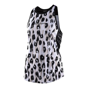Troy Lee Luxe Tank Wild Cat Womens | Multi White | Large | Christy Sports