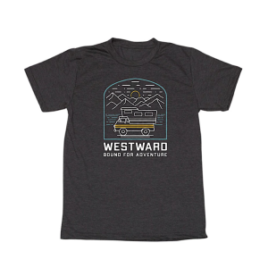 Ambler Westward T-shirt Mens | Charcoal | Medium | Christy Sports