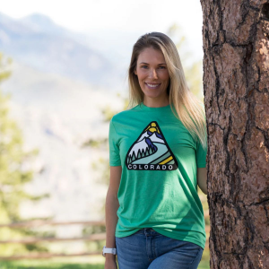 Atomic Child Colorado Badge T-Shirt | Green | Medium | Christy Sports