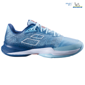 Babolat Jet Mach 3 All Court Wide Tennis Shoes Mens | Lt Blue | 9 | Christy Sports