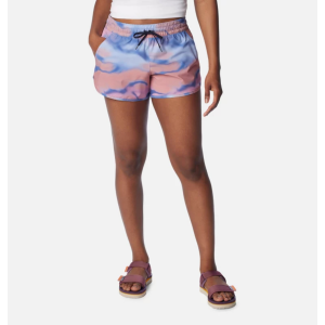 Columbia Bogata Bay Stretch Printed Shorts Womens | Multi Purple | Larger (Short) | Christy Sports