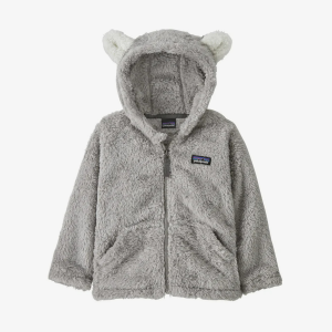 Patagonia Baby Furry Friends Hoodie Toddlers | Gray | 4 | Christy Sports