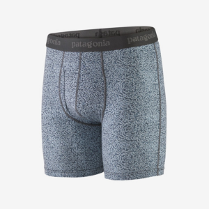 Patagonia Essential 6" Boxer Briefs Mens | Light Grey | Large | Christy Sports