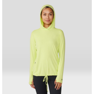 Mountain Hardwear Crater Lake Long-Sleeve Hoodie Womens | Yellow | Large | Christy Sports
