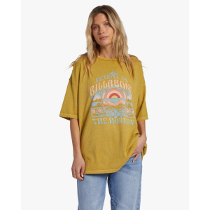 Billabong Sunrise On The Beach T-Shirt Womens | Multi Green | Medium | Christy Sports