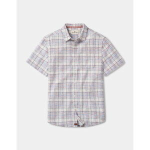 The Normal Brand Freshwater Short-Sleeve Button Up Mens | Multi Gray | Medium | Christy Sports