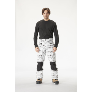 Picture Plan Printed Pants Mens | Multi White | Medium | Christy Sports
