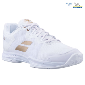 Babolat SFX3 All Court Wimbleton Shoes Mens | Multi White | 11.5 | Christy Sports
