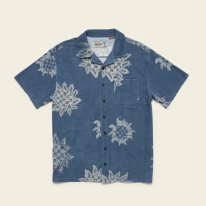 Howler Brothers Palapa Terry Shirt Mens | Multi Blue | Large | Christy Sports