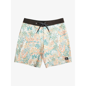 Quiksilver Surfsilk QS 69 18 Inch Swim Bottom Mens | Multi Coral | 30 | Christy Sports