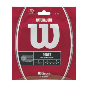 Wilson Natural Gut Power Tennis String 17 | Christy Sports