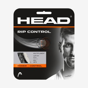 Head Rip Control 16 Tennis String | Black | Christy Sports