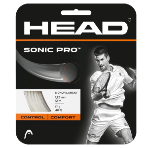 Head Sonic Pro 17 Tennis String | White | Christy Sports