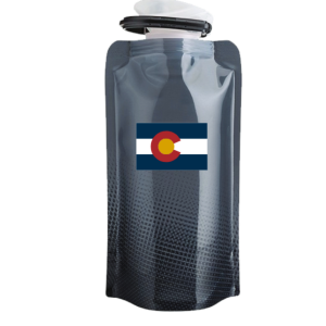 Vapur .5L Wide Mouth Anti-Bottle Colorado Print Waterbottle | Gray | Christy Sports