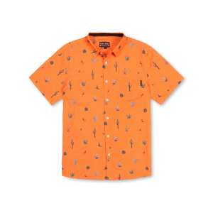Baja Llama Desert Sorbet Shirt Mens | Orange | Large | Christy Sports