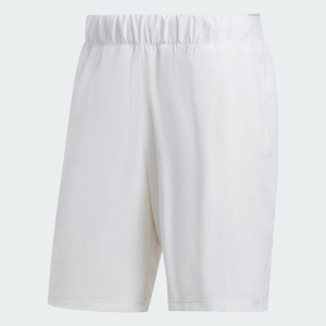 Adidas Club Stretch Woven 7" Mens Tennis Shorts | White | Large | Christy Sports