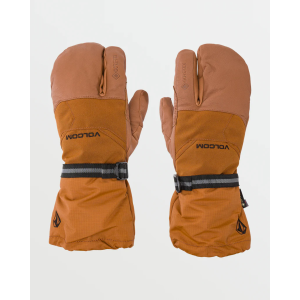 Volcom Volcom Gaaas Gore-Tex Trigger Mittens Mens | Tan | Small | Christy Sports - $140.00 at Christy Sports