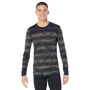 Smartwool Intraknit(TM) Thermal Merino Base Layer Crew Top Mens | Multi Blue | X-Large | Christy Sports