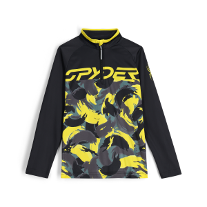 Spyder Spyder Camo Half Zip Junior Boys | Multi Gold | Small | Christy Sports - $35.97 at Christy Sports