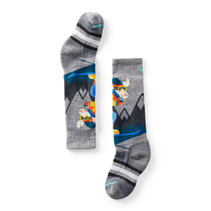 Smartwool Wintersport Mountain Moose Full Cushion Merino Socks Kids | Multi Gray | X-Small | Christy Sports