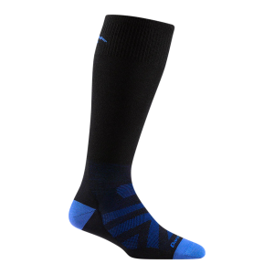 Darn Tough Youth RFL Over-the-Calf Ultra Lightweight Ski & Snowboard Sock | Black | Small | Christy Sports