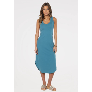 Dylan Dylan Deep-V Dress womens | Turq | Medium | Christy Sports - $41.00 at Christy Sports