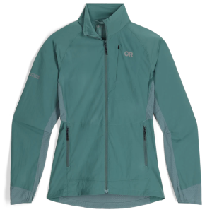 Outdoor Research Deviator Wind Jacket Womens | Green | Large | Christy Sports