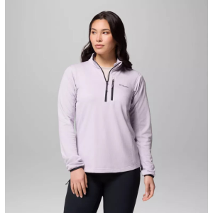 Columbia Columbia Essential Hike(TM) Grid Fleece Half Zip Jacket Womens | Lavender | Large | Christy Sports - $39.97 at Christy Sports