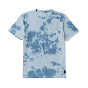 Roark Roark Mathis Active Tie Dye Pocket Short Sleeve Tee Mens | Gray | Medium | Christy Sports - $59.00 at Christy Sports