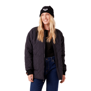 Roxy Roxy Aurora Quilted Bomber Womens | Rose | Large | Christy Sports - $125.00 at Christy Sports