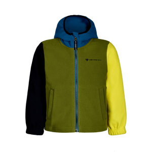 Obermeyer Obermeyer Comfy Cozy Fleece Jacket Kids | Olive | Small | Christy Sports - $80.00 at Christy Sports