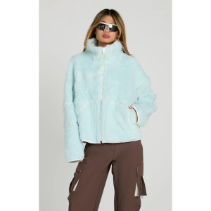 Seniq Seniq Wooluxe Fleece Full Zip Jacket Womens | Lt Blue | Medium | Christy Sports - $228.00 at Christy Sports