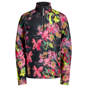 Obermeyer Obermeyer Oly Baselayer Zip Top Juniors | Multi Pink | Medium | Christy Sports - $90.00 at Christy Sports