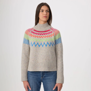 Krimson Klover Lara Mock Neck Womens | Silver | Medium | Christy Sports