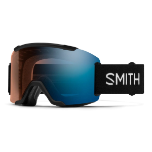 Smith Smith Squad Goggles + ChromaPop Pro Photochromic Blue Mirror Lens | Black | Medium | Christy Sports - $195.00 at Christy Sports