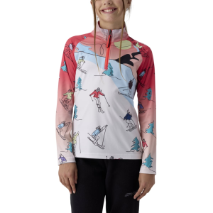 Spyder Surface Quarter Zip Girls | Coral | Large | Christy Sports