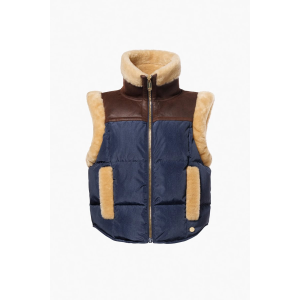 Goldbergh Goldbergh Aya Bodywarmer Womens | Multi Navy | 36 | Christy Sports - $719.00 at Christy Sports