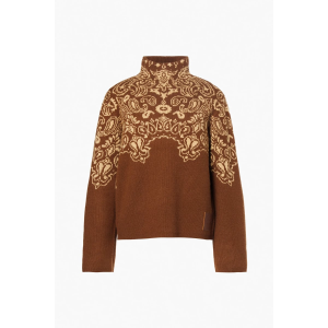 Goldbergh Goldbergh Anshin Sweater Womens | Multi Brown | Small | Christy Sports - $359.00 at Christy Sports