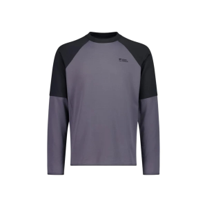 Mons Royale Quad Merino Fleece Pullover Mens | Multi Gray | X-Large | Christy Sports
