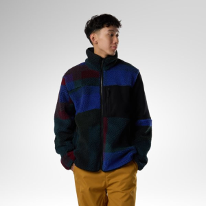 Rossignol All Track Fleece Sherpa Jacket Mens | Multi Teal | X-Large | Christy Sports