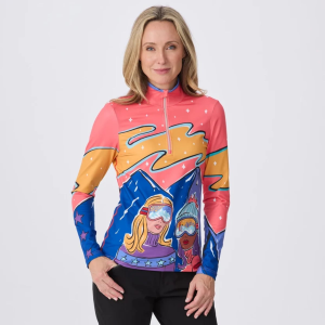 Krimson Klover Ski Besties Top Womens | Coral | Large | Christy Sports