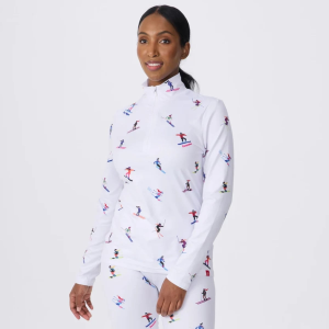 Krimson Klover Multi Skiers Top Womens | White | Large | Christy Sports