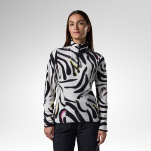 Rossignol Quarter Zip Polar Fleece Womens | Multi Black | Medium | Christy Sports