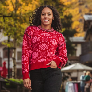 Krimson Klover Alma Crew Neck Womens | Pink | Medium | Christy Sports