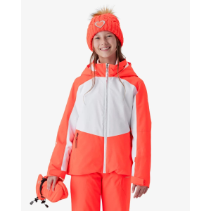 Spyder Conquer Jacket Junior Girls | Coral | Large | Christy Sports