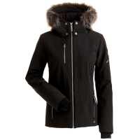 Nils Olivia Faux Fur Jacket | Women's | 19/20 | Black | Size 14